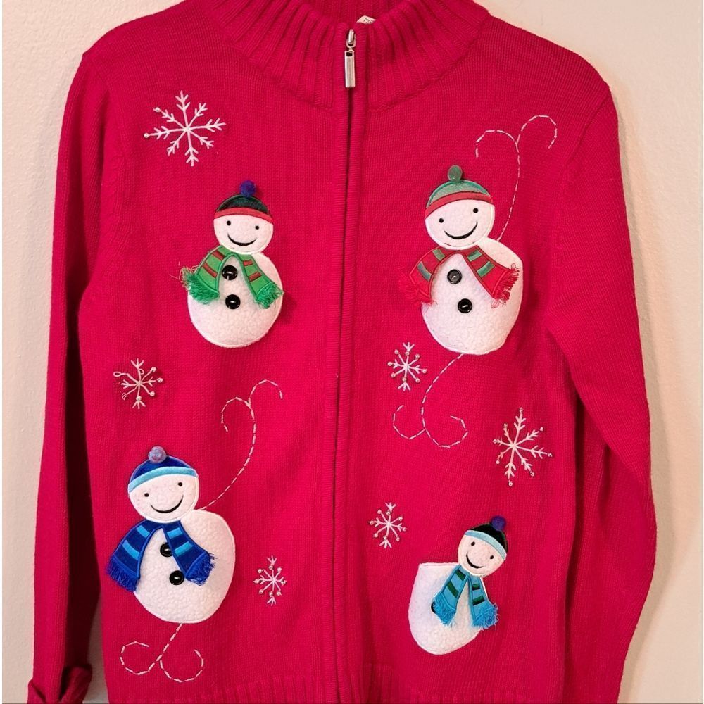 Vintage Classic Elements Christmas Cardigan C‎